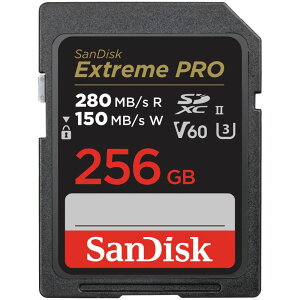 TfBXN TfBXN GNXg[ v SDXC UHS-II V60 256GB SDSDXEP-256G-JNJIP