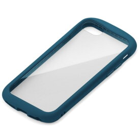 PGA PG-22MGT04NV 2022年 iPhone 4.7inch用 ガラスタフケース Premium Style ネイビー