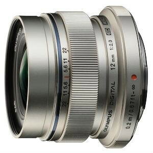 �I�����p�X ���������Y M.ZUIKO DIGITAL ED 12mm F2.0 (�}�C�N���t�H�[�T�[�Y�}�E���g) �V���o�[