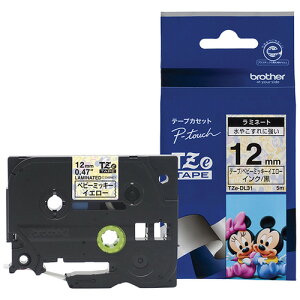 �u���U�[ TZe-DL31 ���x�����C�^�[�s�[�^�b�`�p ���~�l�[�g�e�[�v �L�����N�^�[�^�C�v �x�r�[�~�b�L�[ �C�G���[�e�[�v ������ ��12mm ����5m