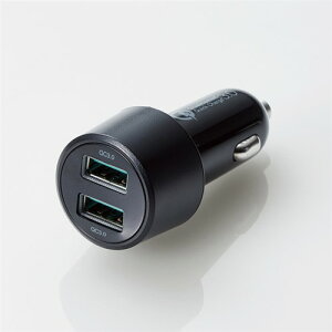 �G���R�� MPA-CCUQ05BK �ԍڏ[�d��(Quick Charge3.0�E36W�E2�|�[�g) �u���b�N