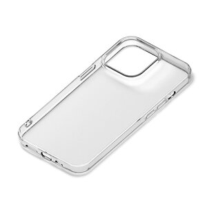 PGA PG-23BTP01CL iPhone15Pro �\�t�g�P�[�X Premium Style �N���A PG23BTP01CL