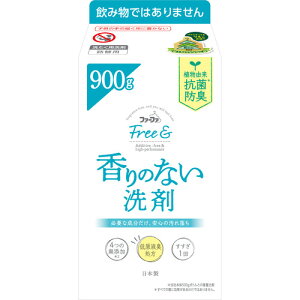 NSファーファ・ジャパン フリー&超コン液体洗剤無香料詰替900g