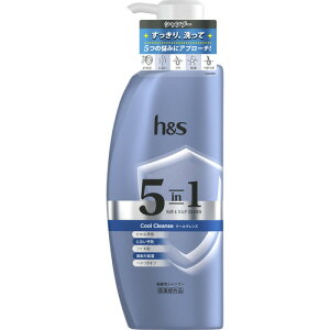 P&Gジャパン h&s 5in1 クールクレンズ シャンプー ポンプ 340G