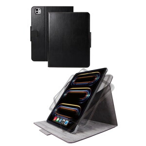 GR TB-A24PM360BK 11C`iPad Pro(M4) tbvP[X \tgU[ 360x]
