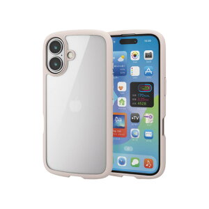 �G���R�� PM-A24ATSLFCPN iPhone 16 TOUGH SLIM LITE �n�C�u���b�h�P�[�X �t���[���J���[