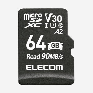 yizGR MF-DRMR064GU13 hCuR[_[p microSDXC[J[h 64GB Class10 UHS-I U3 V30 A2