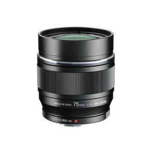 OM�f�W�^���\�����[�V�����Y ED 75mm F1.8 BLK �}�C�N���t�H�[�T�[�Y �^�P�œ_�����Y
