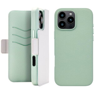 ���j�P�[�X 2Way Mag Flip Case for iPhone 16 Pro Max (gray) UNI-CSDIP24LP-2MFGY