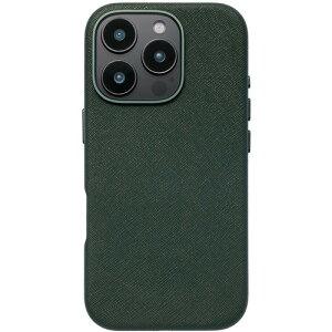 ���j�P�[�X Mag Plain Case for iPhone 16 Pro Max (green) UNI-CSIP24LP-2MPGN