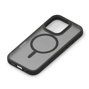 PGA PG-24BMGPT04BK iPhone 16 Prop MagSafeΉ nCubhP[X [ubN] Premium Style
