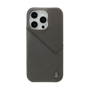 LANVIN COLLECTION LCGRYWPIP2463P Slim Wrap Case for iPhone16 Pro Gray