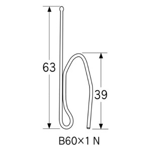 �J�[�e���p�t�b�N �v���[�c�t�b�NB60X1 �V���o�[ 10�{����