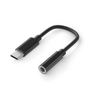 PGA PG-35CCN11BK 3.5mm to USB-C CzϊA_v^ P[u5cm ubN