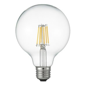 ���U�� LDG6LG95C �t�B�������gLED 60W G95 �{�[���` E26 �N���A