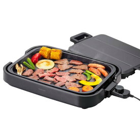 テスコム THP40A-K ホットプレート フッ素コーティング 丸洗い可能 ブラック