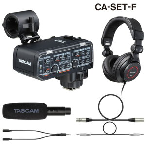 TEAC CA-SET-F �J�����pXLR �}�C�N�A�_�v�^�[ CA-XLR2d-F �X�^�[�^�[�Z�b�g �x�m�t�C�����p TASCAM �u���b�N