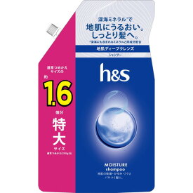 P&G h&s モイスチャー シャンプー つめかえ 特大サイズ 500ml