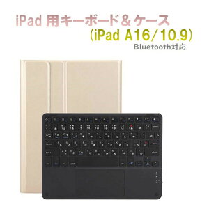 RM RM4032IGDBCASE iPad 10����10.9�C���`�p���ȓ��̓^�b�`�p�b�g�t���L�[�{�[�h�J���[�J�o�[ �S�[���h�E�u���b�N