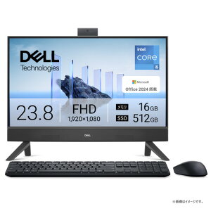DELL �f�X�N�g�b�vPC Dell 24 AD47-FNBHB[23.8�^ | FHD | Core i5 | 16GB | 512GB | Windows 11 | Office H&B | �_�[�N�V���h�E�O���[]