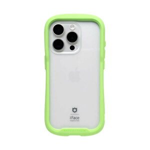 HAMEE �miPhone 15 Pro��p�niFace Reflection�����K���X�N���A�P�[�X iFace ���C���O���[�� 41-975114