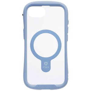 HAMEE iPhone 16e iFace Reflection MagSynq �����K���X�N���A�P�[�X iFace �y�[���u���[ 41-988633
