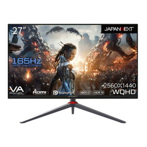 JAPANNEXT �Q�[�~���O���j�^�[ 27�^ WQHD���C�h JN-27V165WQHDR-HSP