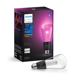 �t�B���b�v�XPhilips Hue ���C�g�K�C�h E26 ST72 ��ʓd���` 40W���� 1�� �S�����^�C�v PHLG-S72