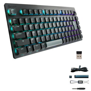 �G���R�� TK-VK520LLBK �Q�[�~���O�L�[�{�[�h �L�� ���� Bluetooth�Ή� �Ԏ� ���J�j�J�� ���{��z�� Windows�Ή� �u���b�N