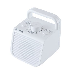 東芝 AX-ST10(W) テレビ用スピーカー AUREX 声くっきり機能搭載 ハンドル付 ホワイト