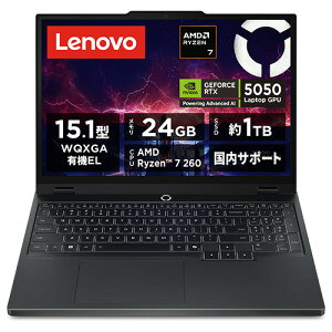 Lenovo �m�[�gPC Legion 5 Gen 10 83M0002TJP[15.1�^ | WQXGA | Ryzen 7 | 24GB | 1TB | Windows 11 | �G�N���v�X�u���b�N]