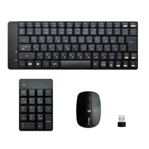 ���j�[�N MKT605051314BK 3in1�R���{�Z�b�g �����L�[�{�[�h�A�e���L�[�A�}�E�X �u���b�N