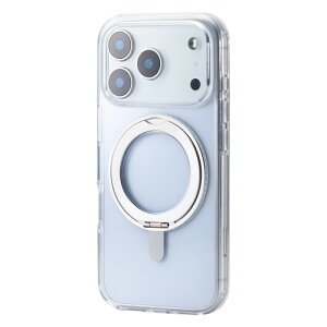 �G���R�� PM-A25CMAGSTSV iPhone 17 Pro �P�[�X MAGKEEP 360�x��]�X�^���h�t �V���o�[