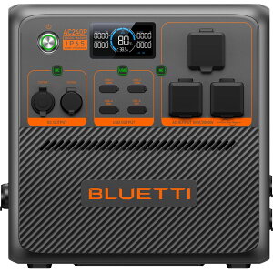 BLUETTI �v���~�A���V���[�Y �h�� 1843Wh �|�[�^�u���d�� AC240P AC240P