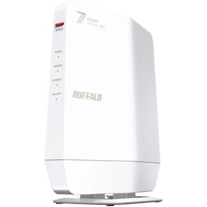 BUFFALO WSR6500BE6PWH Wi-Fi 7(11be)ΉfAohWi-Fi[^[ MU-MIMOΉ r[tH[~O
