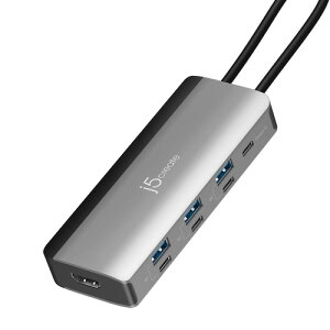 j5 create JCD362 8-in-1 �X�����}���`�n�u �t���L�V�u���|�[�g���� 144Hz�Ή� PD100W�p�X�X���[�[�d�\