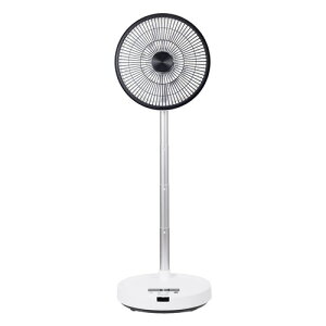 �u���b�T BFDC240WH �p�^�t�@�� �܂���DC���[�^�[���� 24cm�H�� 9���H�� ����8�i�K �S���� �É� �z���C�g