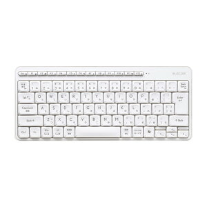 �G���R�� TK-QT11MDMWH ���C�����X�L�[�{�[�h �É� �e���L�[���X USB���V�[�o�[ ���{��z�� Windows Mac�Ή� AI�N���L�[���� �z���C�g