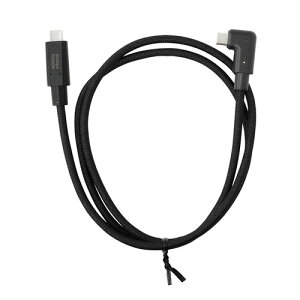 Modget ITC20G2510LBK USB4.0 TYPE-C TO C L�� �P�[�u�� 20Gbps PD240W 1.0m �u���b�N