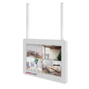 ���� JA-T6204-W Wi-Fi�l�b�g���[�N�J�����p 7�C���`���j�^�[ ���ݗp �^�b�`�p�l�� �^��@�\���� �J������X�}�z�Ƒo�����ʘb�\