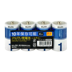 ELPA LR20-AD4SBS �A���J���d�r �P1 �h�Д��~ 10�N�ۑ��\ 4�{