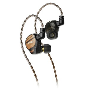 FIIO FIO-IEM-JH13-B �J�i���^�C���z�� 10mm�a�J�X�^���_�C�i�~�b�N�h���C�o�[���� 3.5mm �~�j�v���O �u���b�N