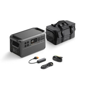 DJI DY0042 DJI Power 1000V2 Solar�^Car Charging On-the-Go Combo�iJP�j �|�[�^�u���d�� 1024Wh �����_�S���`�E���C�I���d�r 4�o��
