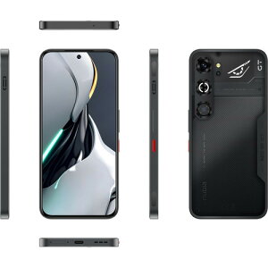 nubia Neo 5 GT 5G �Q�[�~���O�X�}�[�g�t�H�� 6.8�C���` �L�@EL�f�B�X�v���C 8GB������ 256GB�X�g���[�W �w��LED���C�e�B���O �u���b�N