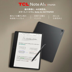 TCL 9566X Note A1 NXTPAPER 11.45�C���` 2.2K �f�W�^���m�[�g 8GB������ 256GB�X�g���[�W Bluetooth�Ή�