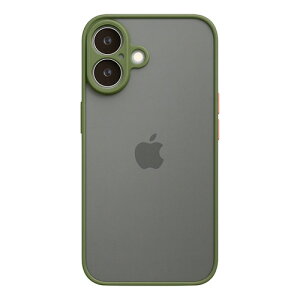COCO CASE 1001-16-KHAKI iPhone16 �o���p�[�n�[�h�P�[�X �J�[�L