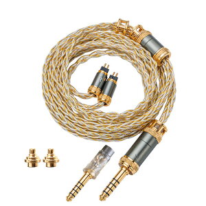 Kinera MIA ���P�[�u�� 0.78 2Pin�^MMCX�E�����C���^�[�t�F�C�X 3.5mm�^4.4mm�E�����v���O