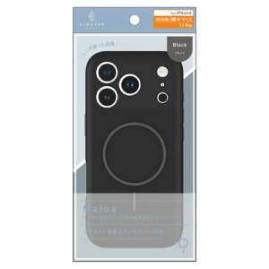 �g���j�e�B AJ-IP26M3-MLMS-BK ajouter �A�W���e iPhone 18 Pro�^17 Pro [Maloa] �������݌v �Ռ��z���V���R���P�[�X �u���b�N BK