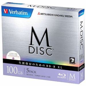 納期約2週間 三菱ケミカルメディア 安全 DBR100YMDP5V1 メーカー再生品 2-4倍速対応 データ用Blu-ray 片面3層 5枚 BD-R 100GB XL