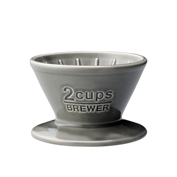 おしゃれなコーヒーアイテム KINTO 2020春夏新作 キントー グレー ファクトリーアウトレット ブリューワー 2cups